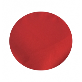 Nappe Rouge - Table Ronde - Diam 290 cm