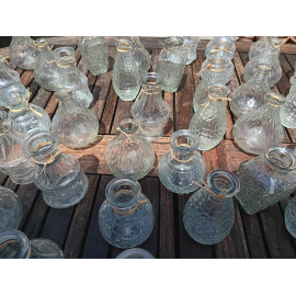 Vases en Verres Transparents pour Fleurs - Dépareillés